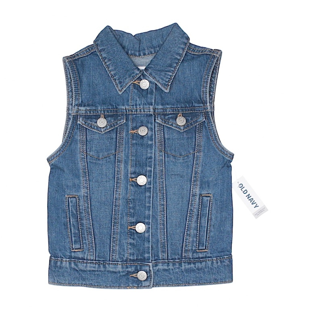 Old navy denim vest